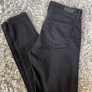AG high rise Farrah skinny